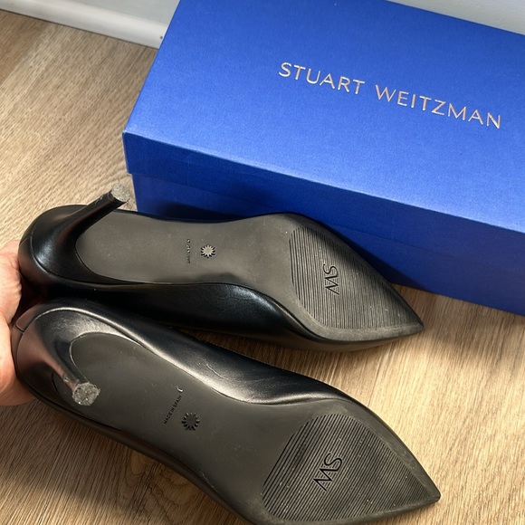 Stuart Weitzman Linsi 75 Pump Black 8.5 - Picture 5 of 7
